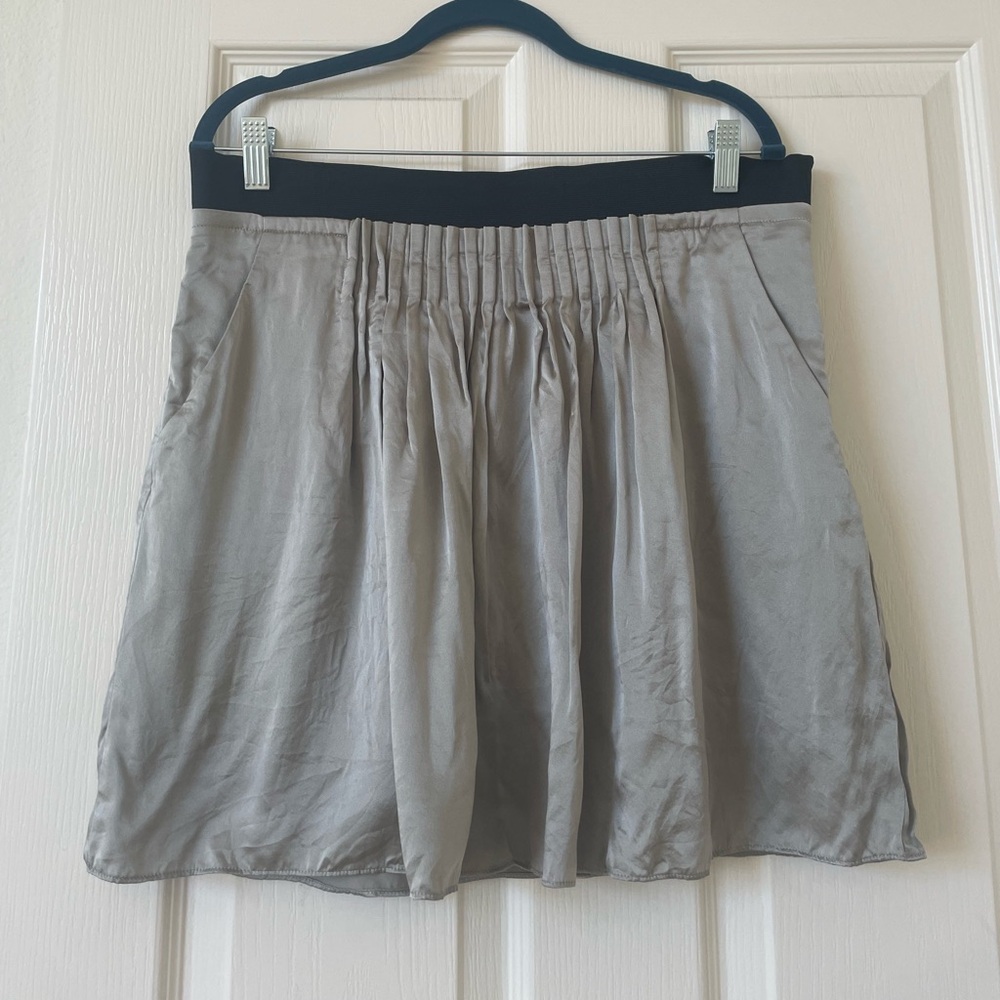 Silk Banana Republic mini skirt
